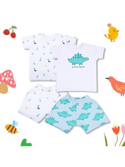 Blumbuds - Boys Cotton T-shirt and Short (Pack of 2)