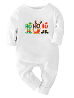 Zeezeezoo - Christmas Theme Ho Ho Ho Color Baby Romper