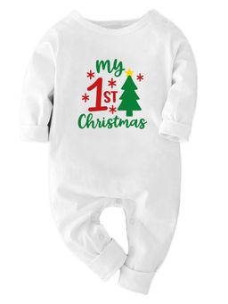 Zeezeezoo - Christmas Theme My 1st Christmas Baby Romper