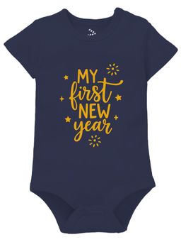 Zeezeezoo - Christmas Theme Christmas Theme My First New Year Baby Onesies