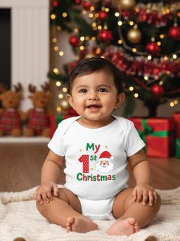 Baby Buzz - Christmas Theme My 1st Christmas Baby Onesies