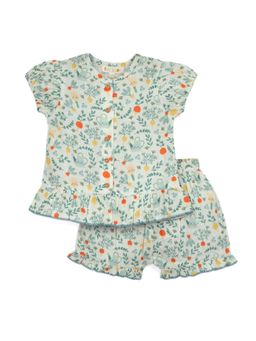 TIDY SLEEP - Gardener's Delight Top with Shorts