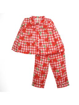 TIDY SLEEP - Red Cherry Night Suit