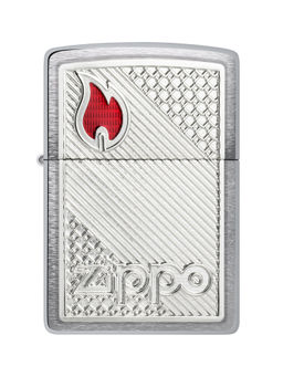 Zippo - Tiles Emblem Design Windproof Pocket Lighter