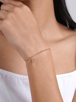 Joker and Witch - Joker & Witch Starry Rhinestone Rosegold Bracelet Charm