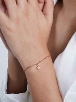 Joker and Witch - Joker & Witch Astral Rhinestone Rosegold Bracelet Charm