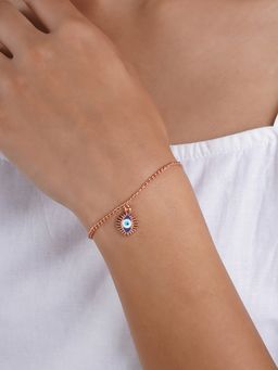 Joker and Witch - Joker & Witch Power Of Eye Rosegold Bracelet Charm