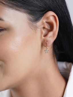 Joker and Witch - Joker & Witch Astral Rhinestone Rosegold Earrings