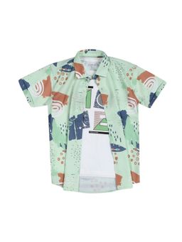 CAVIO - Boys Printed Half Sleeve Shirt & T-shirt