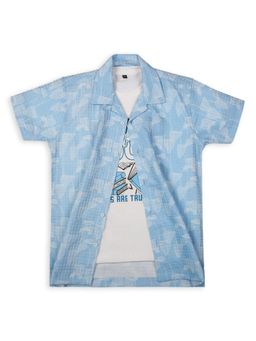 CAVIO - Boys Printed Half Sleeve Shirt & T-shirt