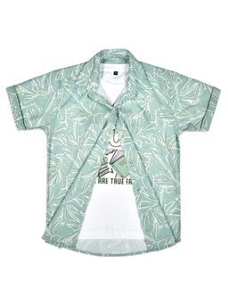 CAVIO - Boys Printed Half Sleeve Shirt & T-shirt