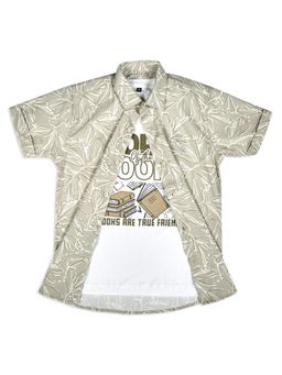 CAVIO - Boys Printed Half Sleeve Shirt & T-shirt