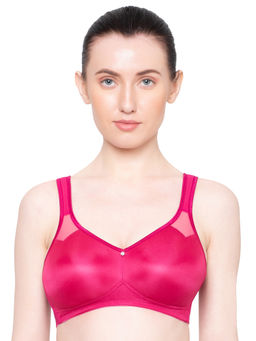 Triumph - Minimizer 121 Wireless Non Padded Comfortable High Support Big Cup Bra - Purple