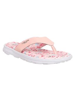 Carlton London - Women Pink Printed Flipflops
