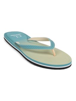 Carlton London - Women Green Textured Flipflops
