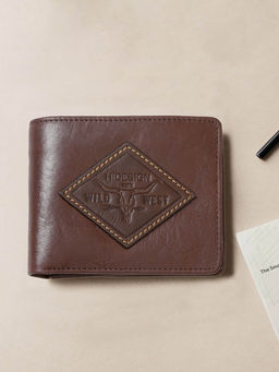 Hidesign - Fort Worth W3 Brown Men's Bi Fold - (11 X 2 X 9 Cms)