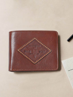 Hidesign - Men Tan Fort Worth W3 Casual Bi-Fold Wallet