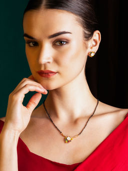 PANASH - Gold-Plated Mangalsutra Set