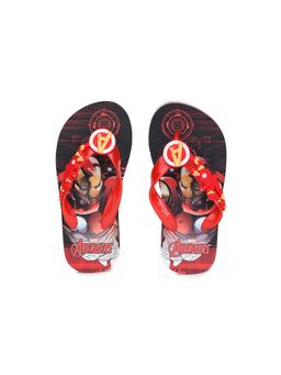 toothless - Marvel Avengers By Kids Boys Red Maroon Flip-flops
