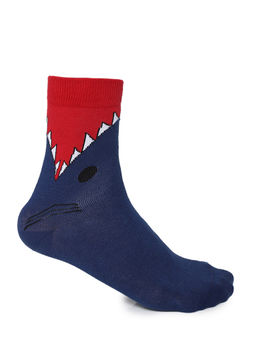 Jack & Jones - Blue Graphic Print Socks