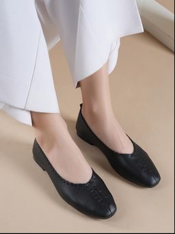 MOZAFIA - Women Black Casual Ballerina