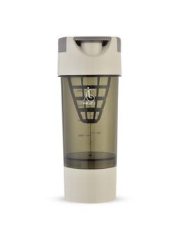 AGIS - White 600Ml Polycarbonate Cyclone Gym Shaker Bottle