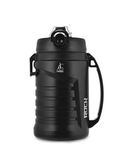 AGIS - Black 2000Ml Plastic Rock Gym Shaker Bottle