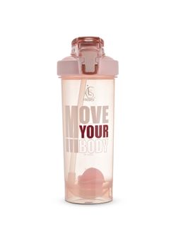 AGIS - Pink 800ml Plastic Sip & Drink Gym Shaker Bottle
