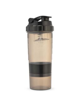 AGIS - Black 500ml Plastic Spider Gym Shaker Bottle