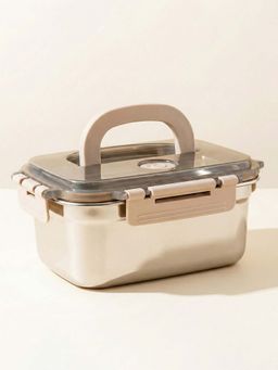 YELONA - Silver Stainless Steel Lunch Box Leakproof Container (1.5L)