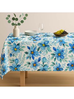 THROW PILLOW - White Elegant Watercolour Floral Decorative Table Cover