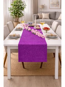 THROW PILLOW - Purple Table Runner