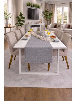 THROW PILLOW - Light Grey Table Runner