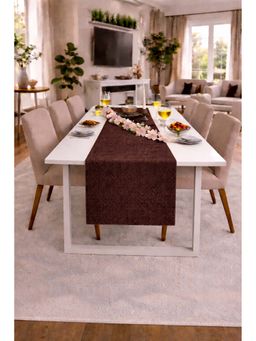 THROW PILLOW - Dark Brown Table Runner