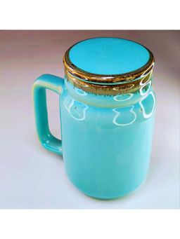TheYUGO - Sapphire Blue Tea & Coffee Mug with Lid