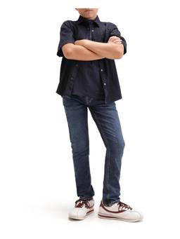 RARE ONES - Blue Cotton Blend Slim Fit Jeans