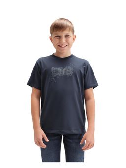 RARE ONES - Navy Blue Graphic Printed Regular T-Shirt