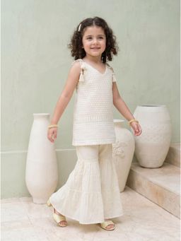 Autumnlane - Joy Titan Cotton Kurta with Sharara