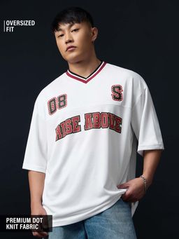 The Souled Store - Originals Rise Above Men Oversized Jerseys T-Shirt