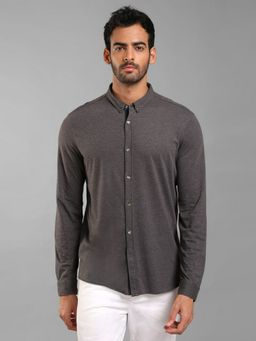 Kazo - Knit Melange Regular Fit Shirt