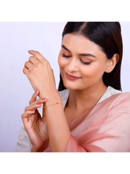 GIVA - 925 Silver Khubsurat Bracelet, Adjustable for Women