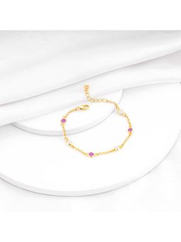 GIVA - 925 Silver Yaar Ki Shaadi Hai Bracelet, Adjustable for Women