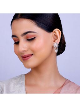 GIVA - 925 Silver Sawarne Lage Drop Earrings for Women