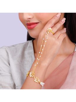 GIVA - 925 Silver Naatu Naatu Haatphool for Women