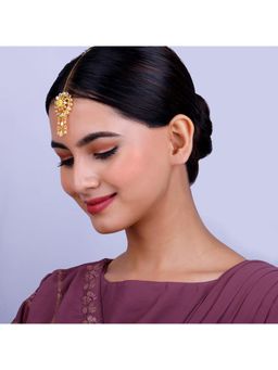 GIVA - 925 Silver Sawaar Loon Maang Tikka for Women