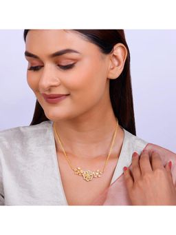 GIVA - 925 Silver Jashn-e-Ishq Pink Necklace for Women