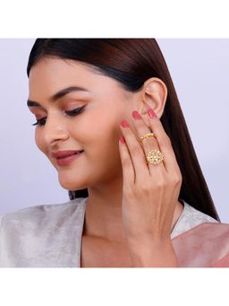 GIVA - 925 Silver Dilbaro Rings, Adjustable for Women