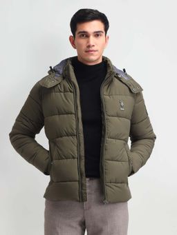 U.S. Polo Assn. Denim Co. - Regular Fit Solid Padded Jacket