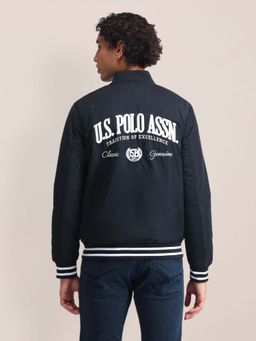 U.S. POLO ASSN. - Brand Printed Bomber Jacket