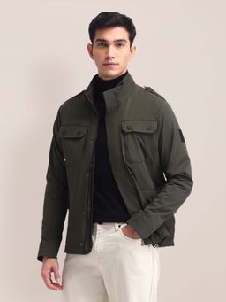 U.S. POLO ASSN. - Regular Fit Solid Casual Jacket